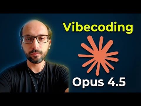 Vibecoding com Claude Opus 4.5!